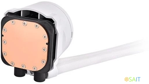 Система водяного охлаждения Thermaltake TH420 V2 Ultra EX Snow ARGB Soc-AM5/AM4/1200/1700/1851 белый 4-pin 30.7dB Al+Cu LCD Ret (CL-W428-PL14SW-A)