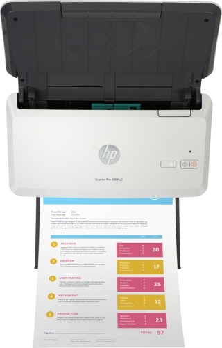 Сканер протяжный HP ScanJet Pro 2000 S2 (6FW06A) A4