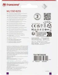 Накопитель SSD Transcend SATA-III 1TB TS1TMTS825S 825S M.2 2280 0.3 DWPD