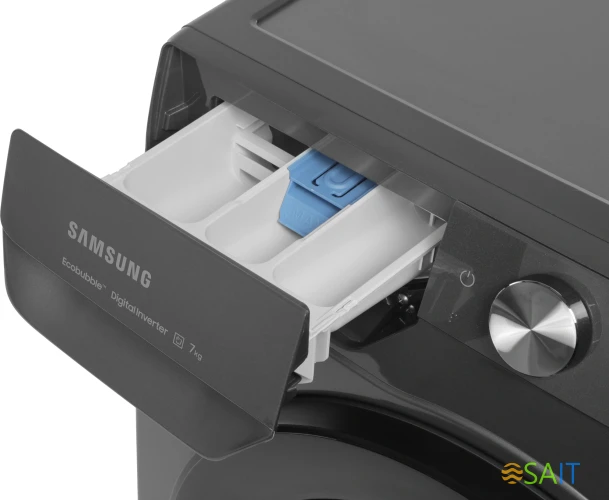 Стиральная машина Samsung WW70AG6S23ANLP класс: A загр.фронтальная макс.:7кг серый инвертор