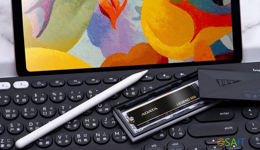 Накопитель SSD A-Data PCIe 4.0 x4 2TB ALEG-960-2TCS Legend 960 M.2 2280