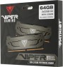 Память DDR4 2x32Gb 3600MHz Patriot PVS464G360C8K Viper Steel RTL Gaming PC4-28800 CL18 DIMM 288-pin 1.35В dual rank с радиатором Ret