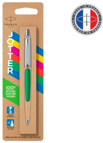 Ручка шариков. Parker Jotter Originals (2076058) Green CT M син. черн. блистер