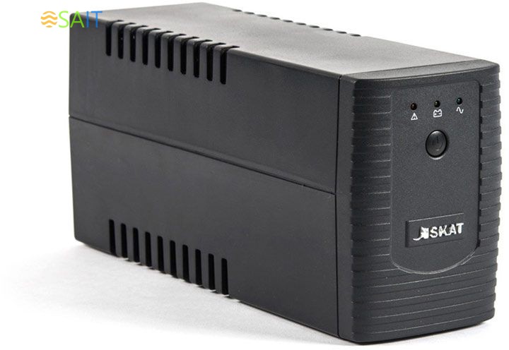 Источник бесперебойного питания Бастион SKAT-UPS 600/350 350Вт 600ВА черный