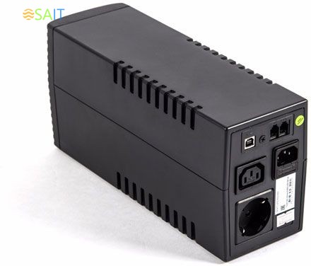 Источник бесперебойного питания Бастион SKAT-UPS 600/350 350Вт 600ВА черный
