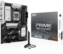 Материнская плата Asus PRIME B850-PLUS WIFI Socket AM5 AMD B850 4xDDR5 ATX AC`97 8ch(7.1) 2.5Gg RAID+HDMI+DP