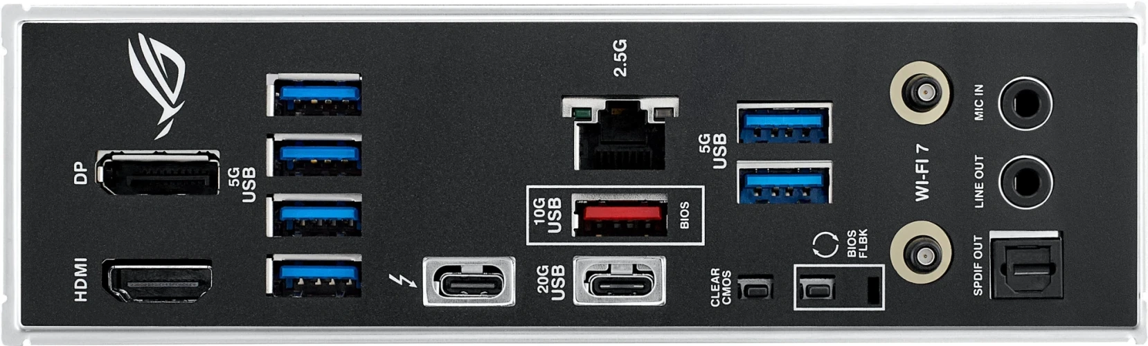 Материнская плата Asus ROG STRIX B860-F GAMING WIFI Soc-1851 Intel B860 4xDDR5 ATX AC`97 8ch(7.1) 2.5Gg RAID+HDMI