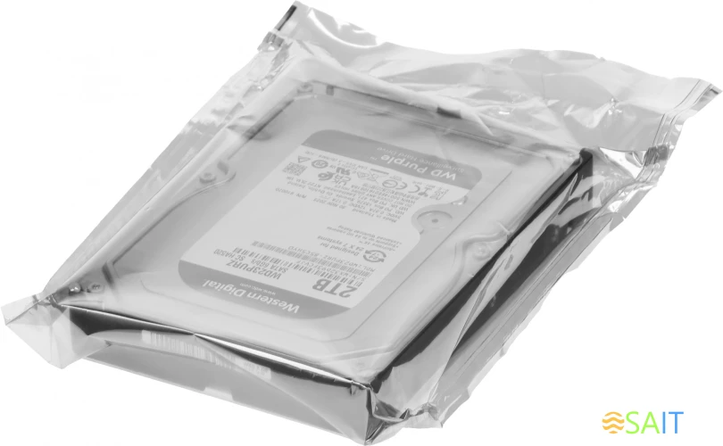 Жесткий диск WD SATA-III 2TB WD23PURZ Surveillance Purple (5400rpm) 64Mb 3.5"