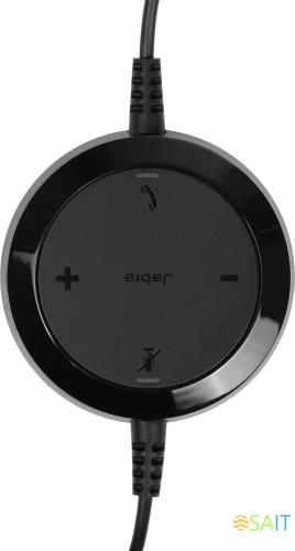 Наушники с микрофоном Jabra Evolve 20 SE черный 1.2м накладные USB оголовье (4999-823-309)