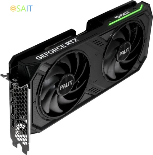 Видеокарта Palit PCI-E 4.0 PA-RTX4060Ti DUAL NVIDIA GeForce RTX 4060TI 8Gb 128bit GDDR6 2310/18000 HDMIx1 DPx3 HDCP Ret