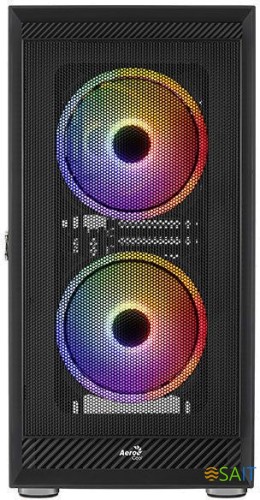 Корпус Aerocool Graphite-G-BK-v2 черный без БП ATX 6x120mm 1x140mm 2xUSB3.0 audio bott PSU