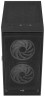 Корпус Aerocool Graphite-G-BK-v2 черный без БП ATX 6x120mm 1x140mm 2xUSB3.0 audio bott PSU