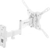 Кронштейн для телевизора Ultramounts UM866W белый 13"-42" макс.20кг настенный поворот и наклон