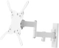 Кронштейн для телевизора Ultramounts UM866W белый 13"-42" макс.20кг настенный поворот и наклон