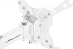 Кронштейн для телевизора Ultramounts UM866W белый 13"-42" макс.20кг настенный поворот и наклон