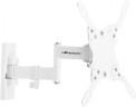 Кронштейн для телевизора Ultramounts UM866W белый 13"-42" макс.20кг настенный поворот и наклон
