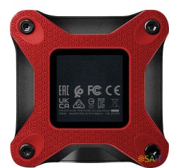 Накопитель SSD A-Data USB 3.1 512GB SD620-512GCRD SD620 2.5" красный