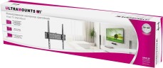 Кронштейн для телевизора Ultramounts UM813F черный 32"-55" макс.40кг настенный фиксированный