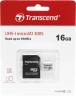 Флеш карта microSDHC 16GB Transcend TS16GUSD300S-A + adapter