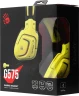 Наушники с микрофоном A4Tech Bloody G575 Punk желтый/черный 2м мониторные USB оголовье (G575 PUNK)