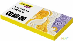 Масляная пастель Silwerhof Create 12цв. дл.70мм д.10мм