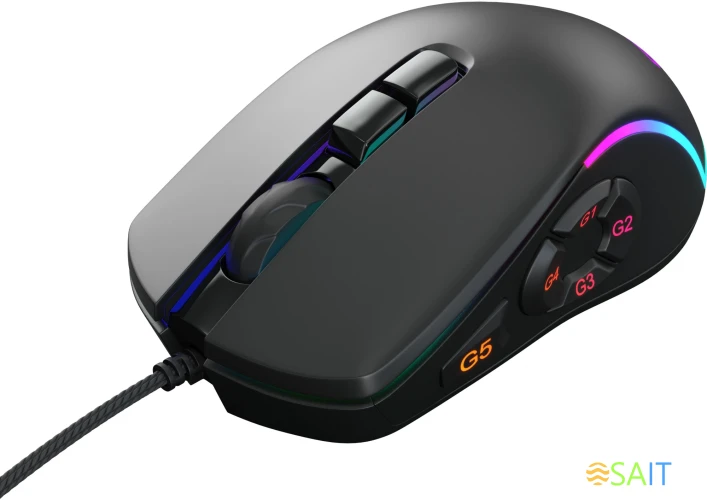 Мышь GMNG XM003 черный оптическая 32000dpi USB для ноутбука 10but