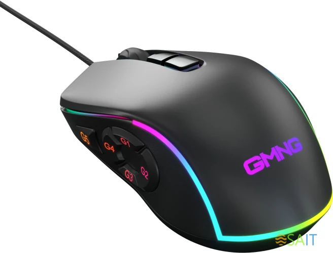 Мышь GMNG XM003 черный оптическая 32000dpi USB для ноутбука 10but