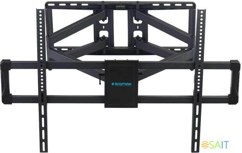 Кронштейн для телевизора Kromax ATLANTIS-75 черный 40"-90" макс.101кг настенный поворотно-выдвижной и наклонный