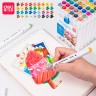 Набор маркеров для скетчинга Deli 70816-36 скошенный пиш. наконечник 36цв. пластиковая коробка