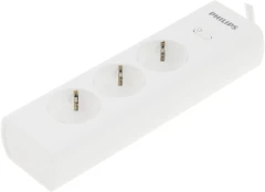 Сетевой фильтр Philips CHP2135WA/51 2м (3 розетки) белый (коробка)