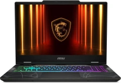 Ноутбук MSI Cyborg 15 B2RWEKG-272XRU Core 5 210H 16Gb SSD512Gb NVIDIA GeForce RTX5050 8Gb 15.6" IPS FHD (1920x1080) FreeDOS black WiFi BT Cam (9S7-15Q342-272)