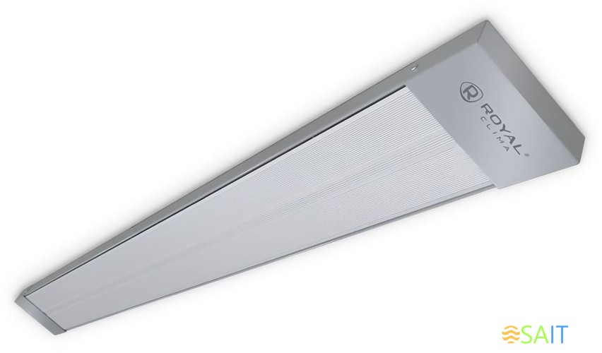 Обогреватель инфракрасный Royal Clima Raggio 2.0 RIH-R800S/II 800Вт серый/белый