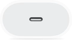 Сетевое зар./устр. Apple A2347 20W 2.2A (PD) USB Type-C для Apple белый (MUVV3ZM/A)