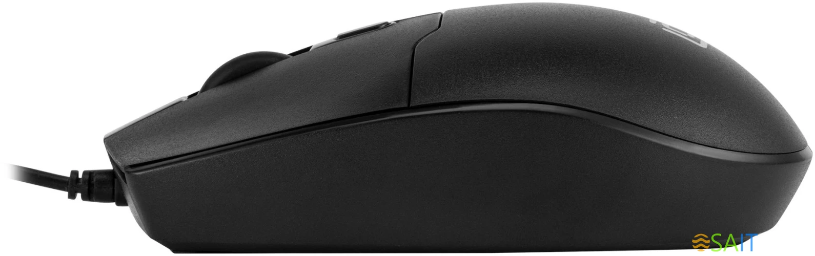 Мышь Оклик 147M V2 USB черный оптическая 2000dpi USB для ноутбука 4but (1580834)