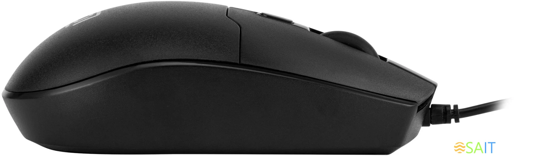 Мышь Оклик 147M V2 USB черный оптическая 2000dpi USB для ноутбука 4but (1580834)