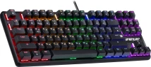 Клавиатура Defender GK-412 механическая черный USB for gamer LED (45410) кабель 1.8м