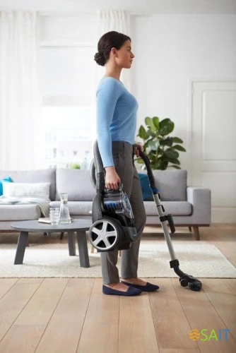 Пылесос Philips 3000 Series FC9331/09 900Вт черный/синий