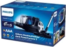 Пылесос Philips 3000 Series FC9331/09 900Вт черный/синий