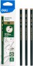 Карандаш ч/г Deli EC88-2B 2B шестигран. липа карт.кор. (12шт)