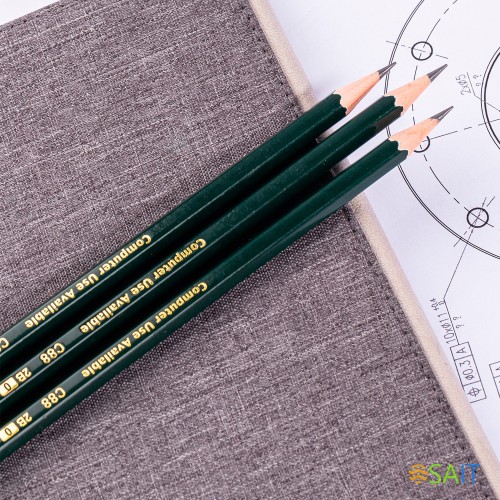 Карандаш ч/г Deli EC88-2B 2B шестигран. липа карт.кор. (12шт)