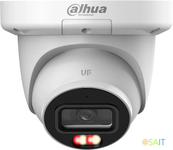 Камера видеонаблюдения IP Dahua DH-IPC-HDW3449QMP-S-IL-0360B 3.6-3.6мм цв. корп.:белый