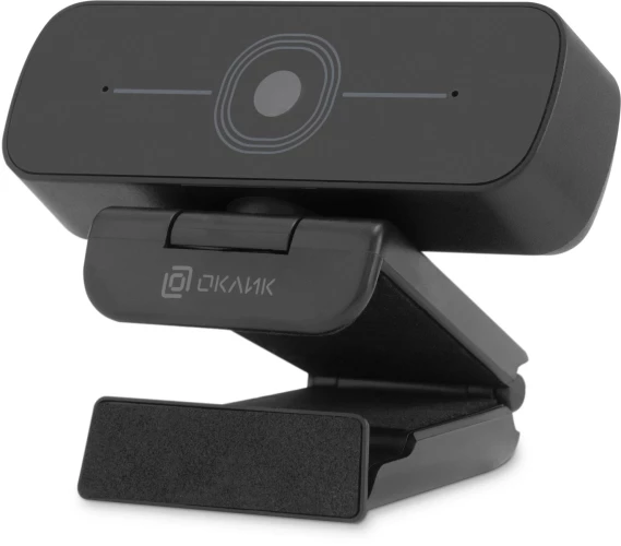 Камера Web Оклик OK-C001FH черный 2Mpix (1920x1080) USB2.0 с микрофоном