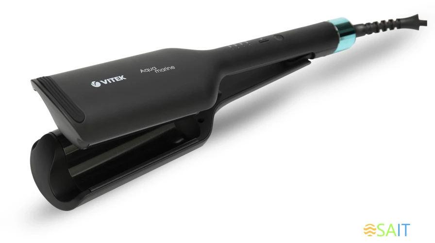 Щипцы Vitek Aquamarine VT-2380 100Вт макс.темп.:200С покрытие:керамическое