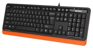 Клавиатура A4Tech Fstyler FKS10 черный/оранжевый USB (FKS10 ORANGE)