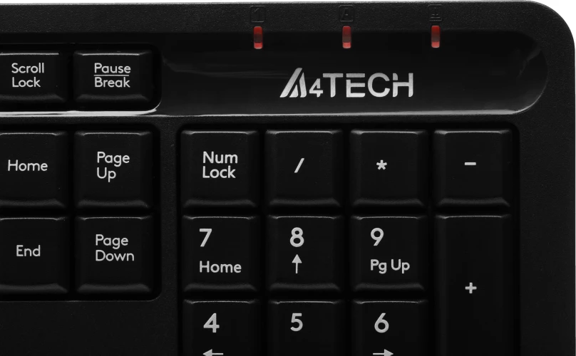 Клавиатура A4Tech Fstyler FKS10 черный/оранжевый USB (FKS10 ORANGE)