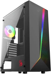 Корпус Bloody BD-CC106 черный без БП ATX 8x120mm 1xUSB2.0 1xUSB3.0 audio bott PSU