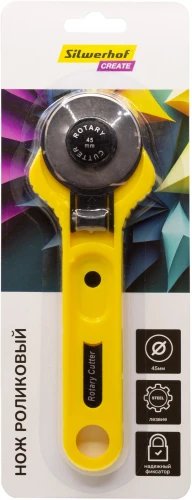 Нож роликовый Silwerhof Create диам.лез.45мм металл