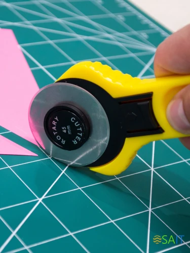 Нож роликовый Silwerhof Create диам.лез.45мм металл