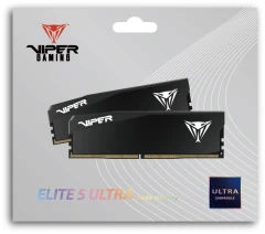 Память DDR5 2x16GB 6000MHz Patriot VEU532G6028K Viper Elite 5 Ultra RTL Gaming PC5-48000 CL28 DIMM 288-pin 1.4В kit single rank с радиатором Ret