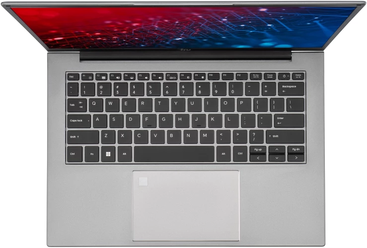 Ноутбук IRU Planio 14INP N-series N100 8Gb SSD256Gb Intel UHD Graphics 14" IPS FHD (1920x1080) Windows 11 Pro Multi Language 64 grey WiFi BT Cam 5000mAh (2023712)